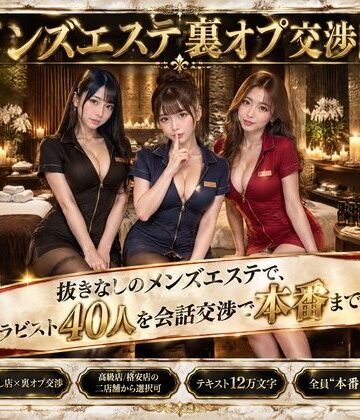 【漫画raw】メンズエステ裏オプ交渉師〜抜きなしの店で、セラピスト40人を本番まで落とす〜(d_822120)